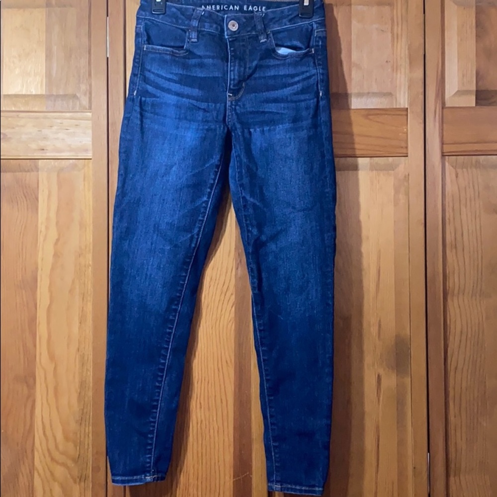 American Eagle High Wasted Skinny Jeans